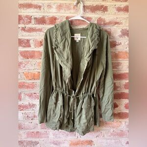 Billabong Sage Green Utility Jacket size medium